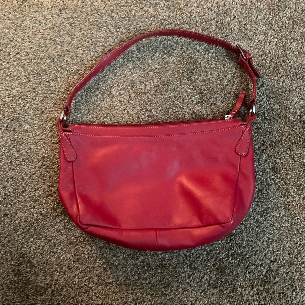 Ann Taylor Red Purse Shoulder Bag